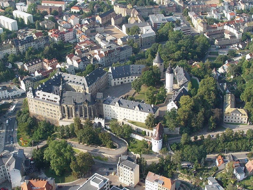 Luftbild von Altenburg in Thüringen