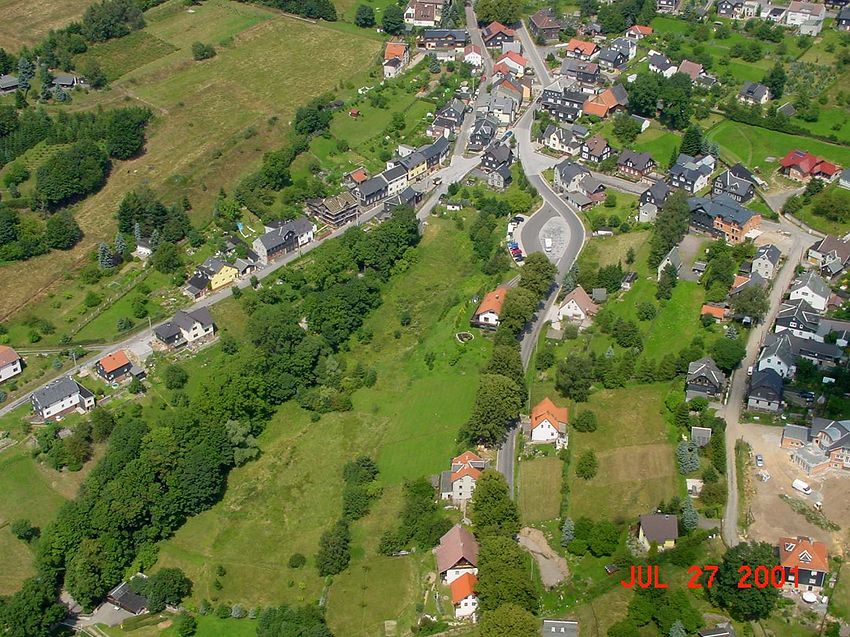 Luftbild Sonneberg - Stadtteil Neufang